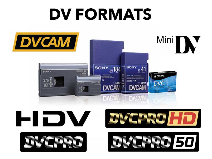 DV-HDV-DVCPro